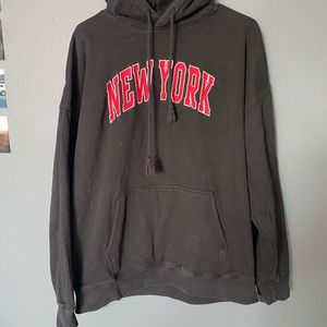 Brandy Melville New York black hoodie